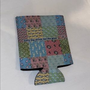 Vineyard Vines Plaid Multicolored Coozie FAST SHIP